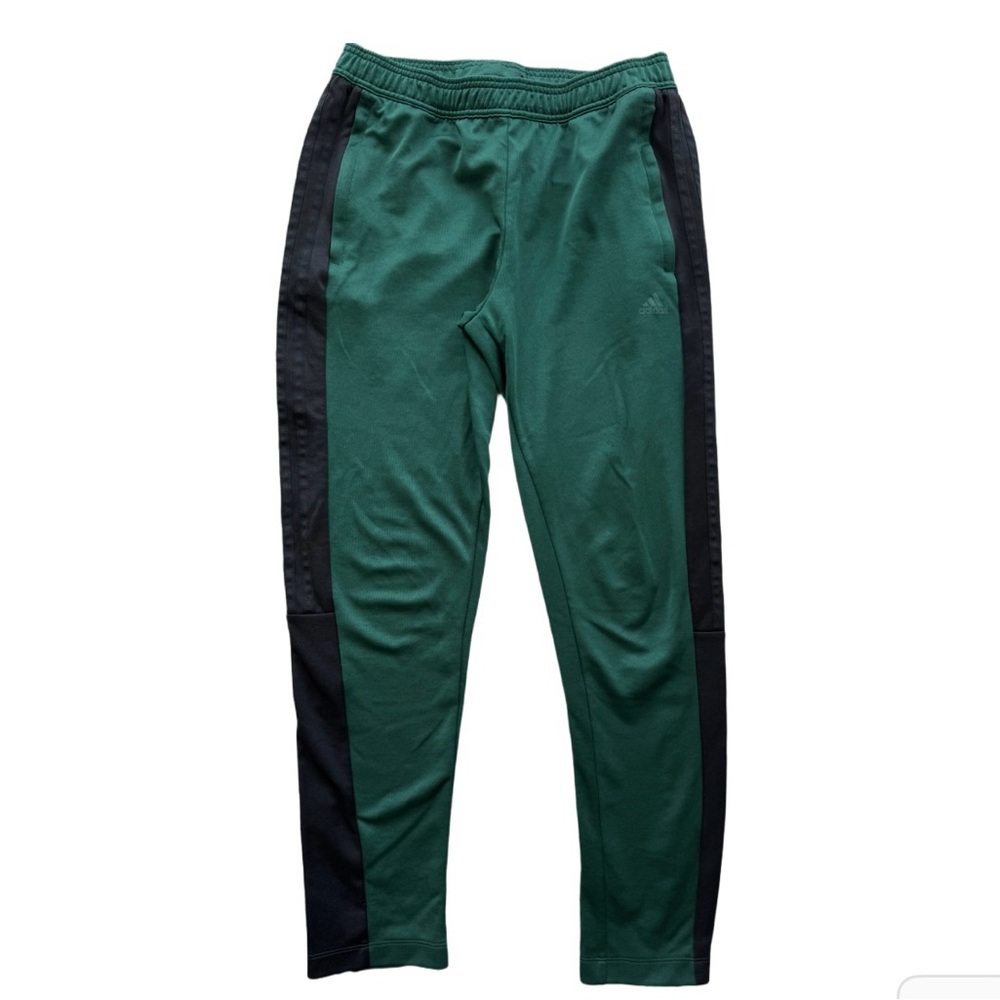 Adidas Green and Black Track Pants